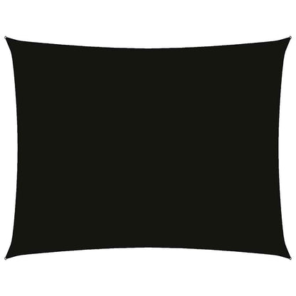 Parasole a Vela Oxford Rettangolare 2,5x3,5 m Nero