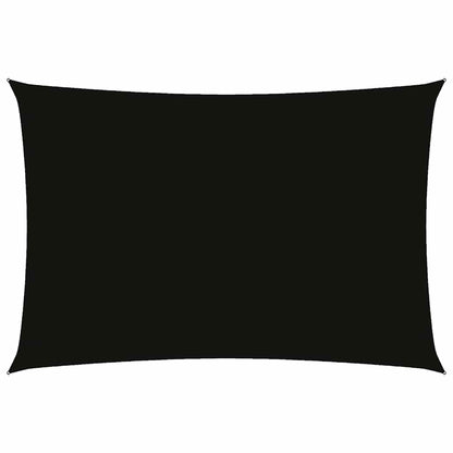 Parasole a Vela Oxford Rettangolare 3x5 m Nero
