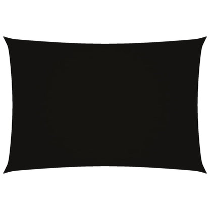 Parasole a Vela Oxford Rettangolare 3x5 m Nero