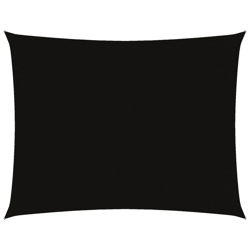 Parasole a Vela Oxford Rettangolare 3x6 m Nero | homemem39