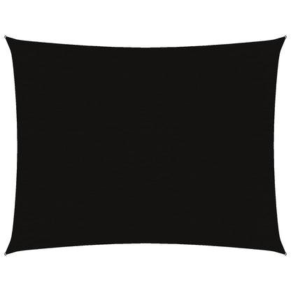 Parasole a Vela Oxford Rettangolare 3x6 m Nero | homemem39