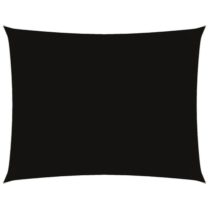 Parasole a Vela Oxford Rettangolare 4x5 m Nero | homemem39