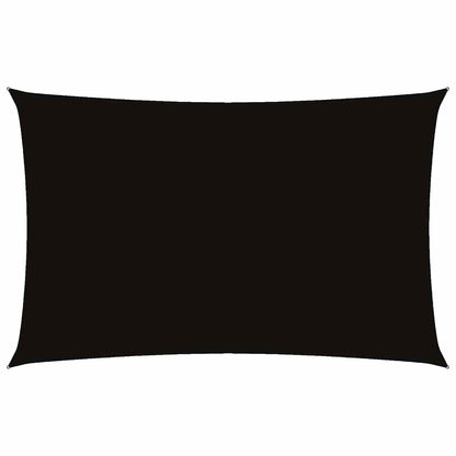Parasole a Vela Oxford Rettangolare 4x7 m Nero