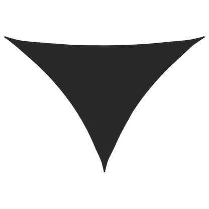 Parasole a Vela Oxford Triangolare 3x3x4,24 m Nero