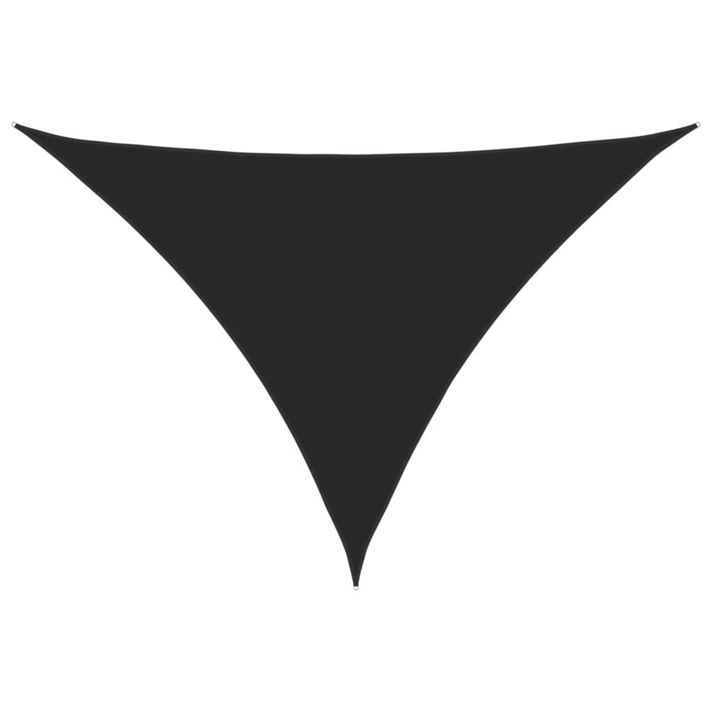 Parasole a Vela Oxford Triangolare 3x4x5 m Nero | homemem39