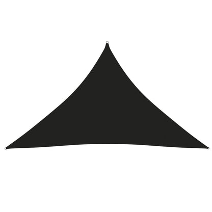 Oxford Triangular Parasol Sail 4x4x5.8 m Black