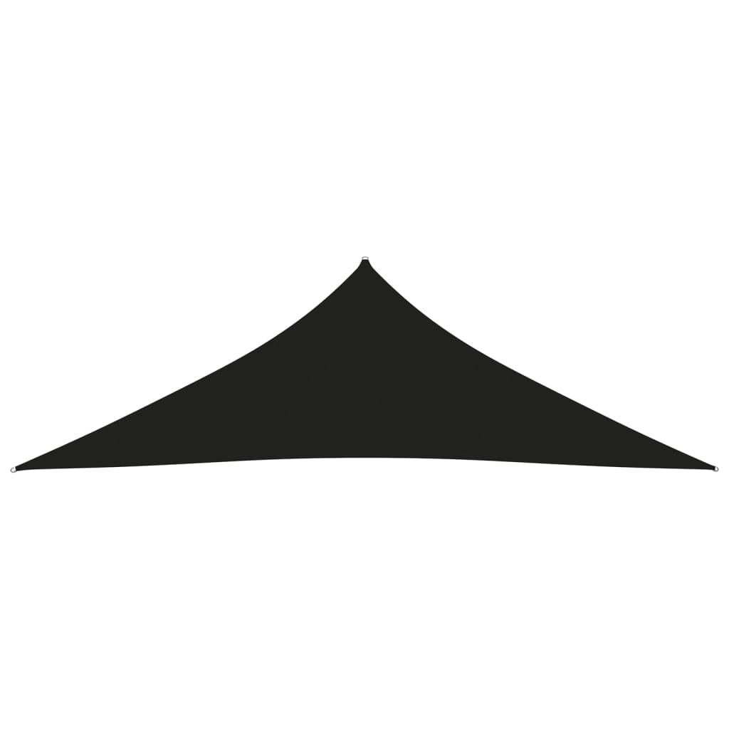 Oxford Triangular Parasol Sail 4x4x5.8 m Black