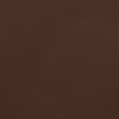 Oxford Triangular Parasol Sail 4x5x5 m Brown