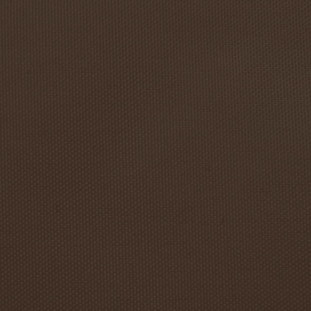 Parasole a Vela in Tela Oxford a Trapezio 2/4x3 m Marrone | homemem39