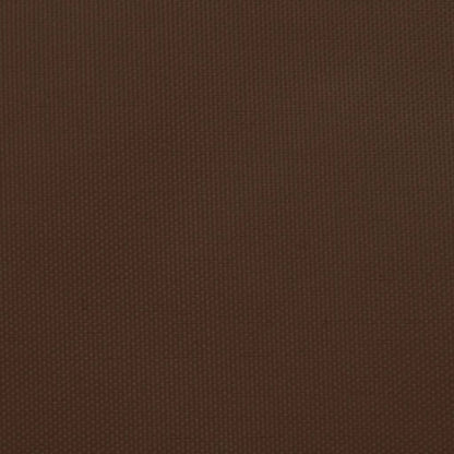 Parasole a Vela in Tela Oxford a Trapezio 2/4x3 m Marrone | homemem39