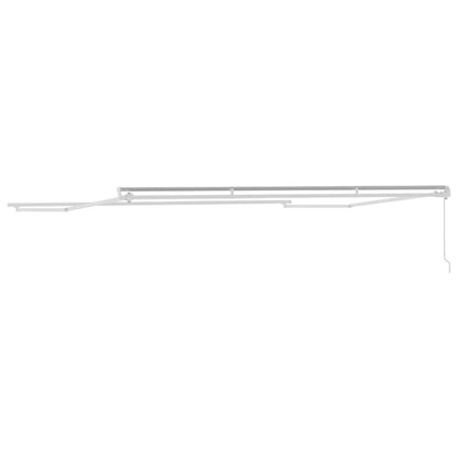 Struttura della tenda Bianco 500 × 350 cm Alluminio