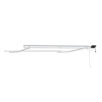 Struttura della tenda Bianco 350 x 250 cm Alluminio
