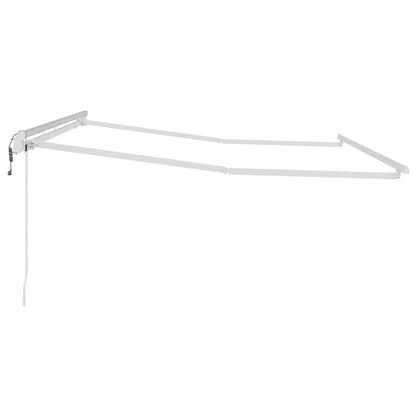 Tenda da Sole Bianco 3 x 2,5 m Metallo - homemem39