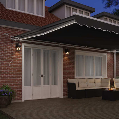 Tenda da Sole con Bianco 6 x 3 m Metallo - homemem39