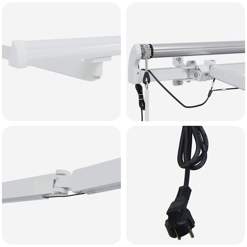 Struttura della tenda Bianco 400 × 350 cm Alluminio | homemem39