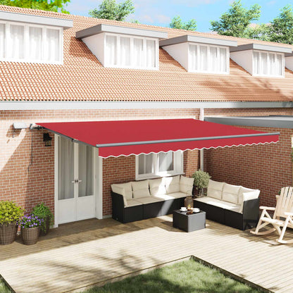 Telaio tenda da sole elettrico con LED e sensore 3,5 x 2,5 m