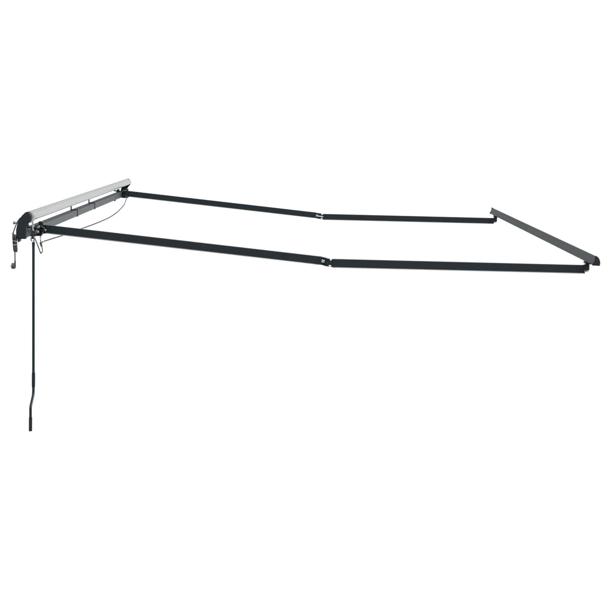 Telaio tenda da sole elettrico con LED e sensore 5 x 3 m