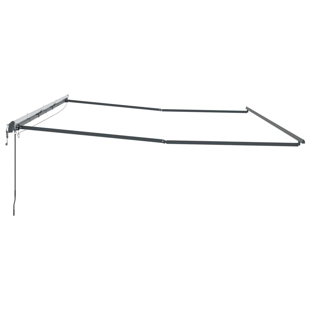 Struttura della tenda Antracite 600 × 350 cm Alluminio