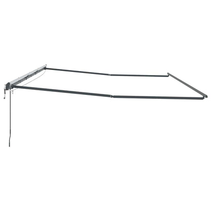 Struttura della tenda Antracite 600 × 350 cm Alluminio