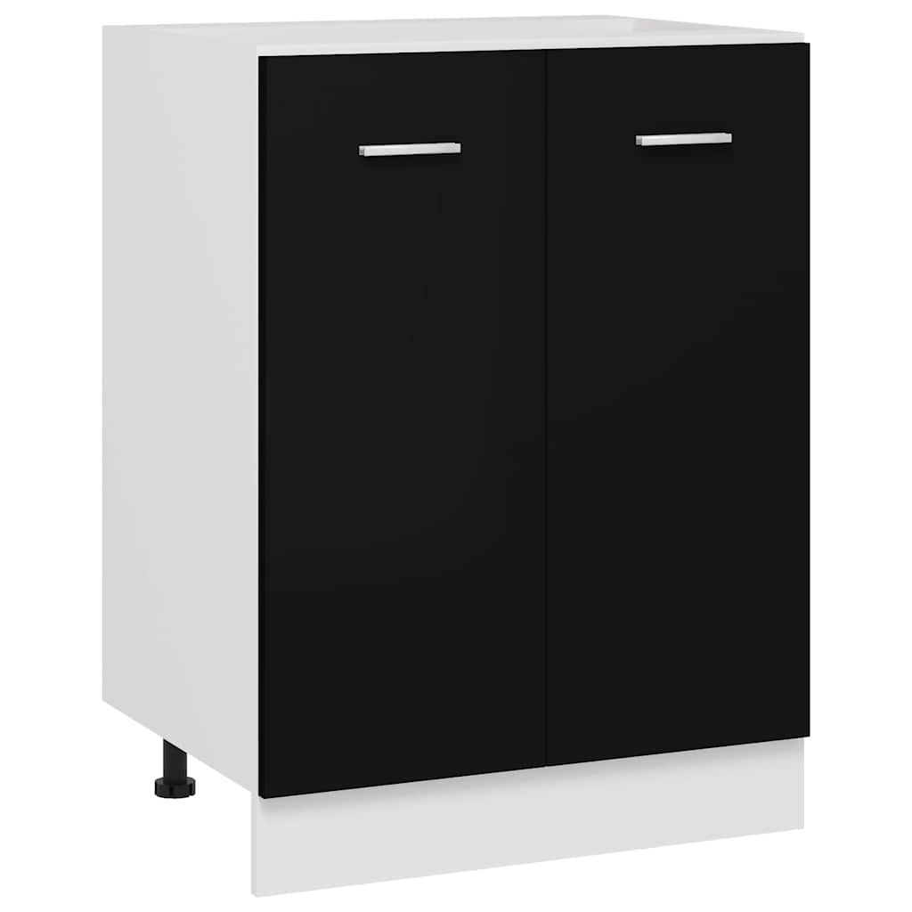 Armadio Inferiore “Lyon” Nero 60x46x81,5 cm