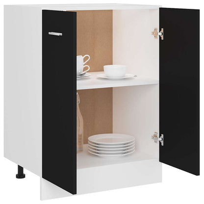 Armadio Inferiore “Lyon” Nero 60x46x81,5 cm