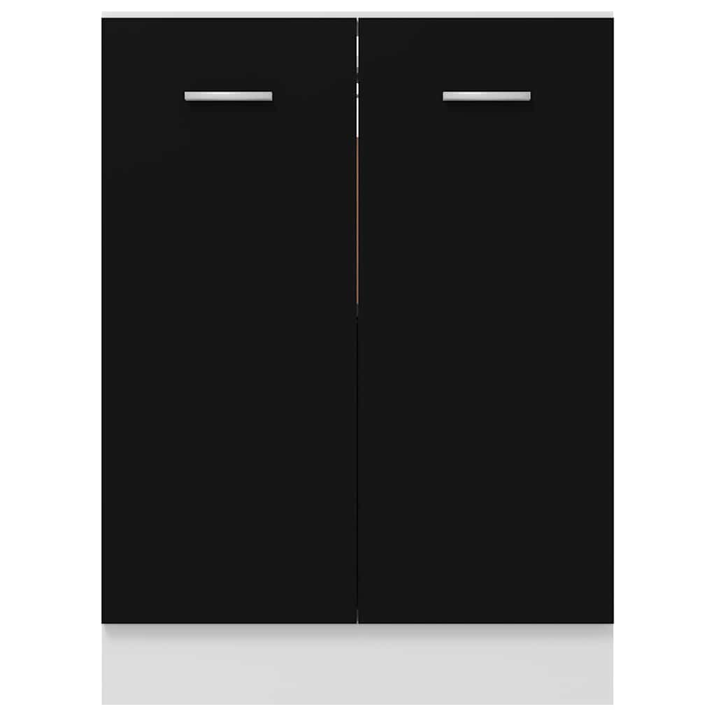 Armadio Inferiore “Lyon” Nero 60x46x81,5 cm