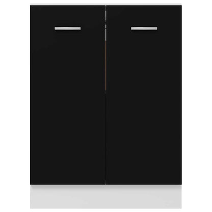 Armadio Inferiore “Lyon” Nero 60x46x81,5 cm