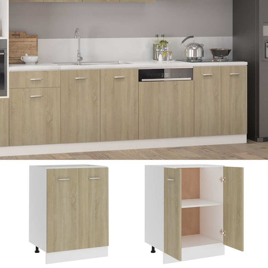 Armadio Inferiore “Lyon” Rovere Sonoma 60x46x81,5 cm | homemem39