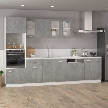 Armadio Inferiore “Lyon” Grigio Cemento 60x46x81,5cm | homemem39