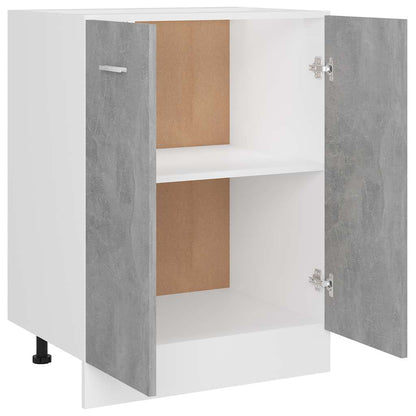 Armadio Inferiore “Lyon” Grigio Cemento 60x46x81,5cm