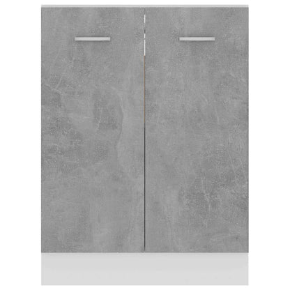 Armadio Inferiore “Lyon” Grigio Cemento 60x46x81,5cm | homemem39