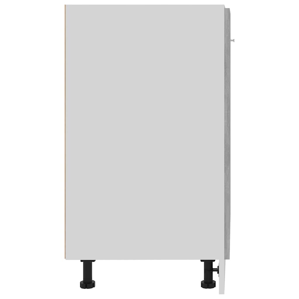 Armadio Inferiore “Lyon” Grigio Cemento 60x46x81,5cm