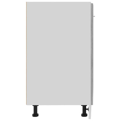 Armadio Inferiore “Lyon” Grigio Cemento 60x46x81,5cm
