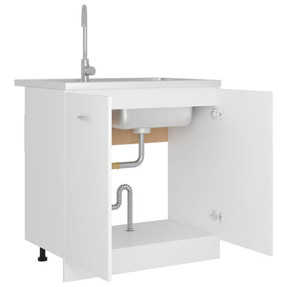 Mobile Sottolavello “Lyon” Bianco 80x46x81,5 cm