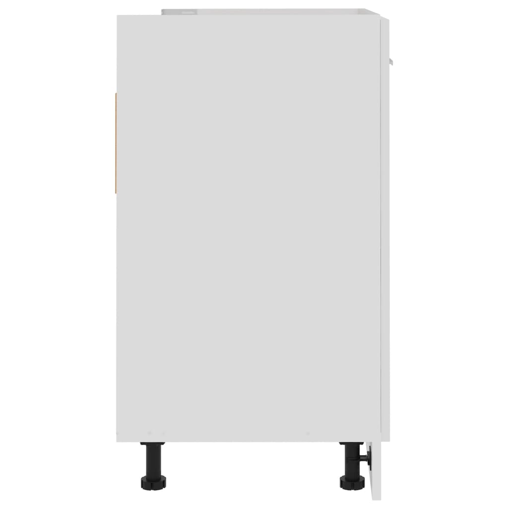 Mobile Sottolavello “Lyon” Bianco Lucido 80x46x81,5 - homemem39