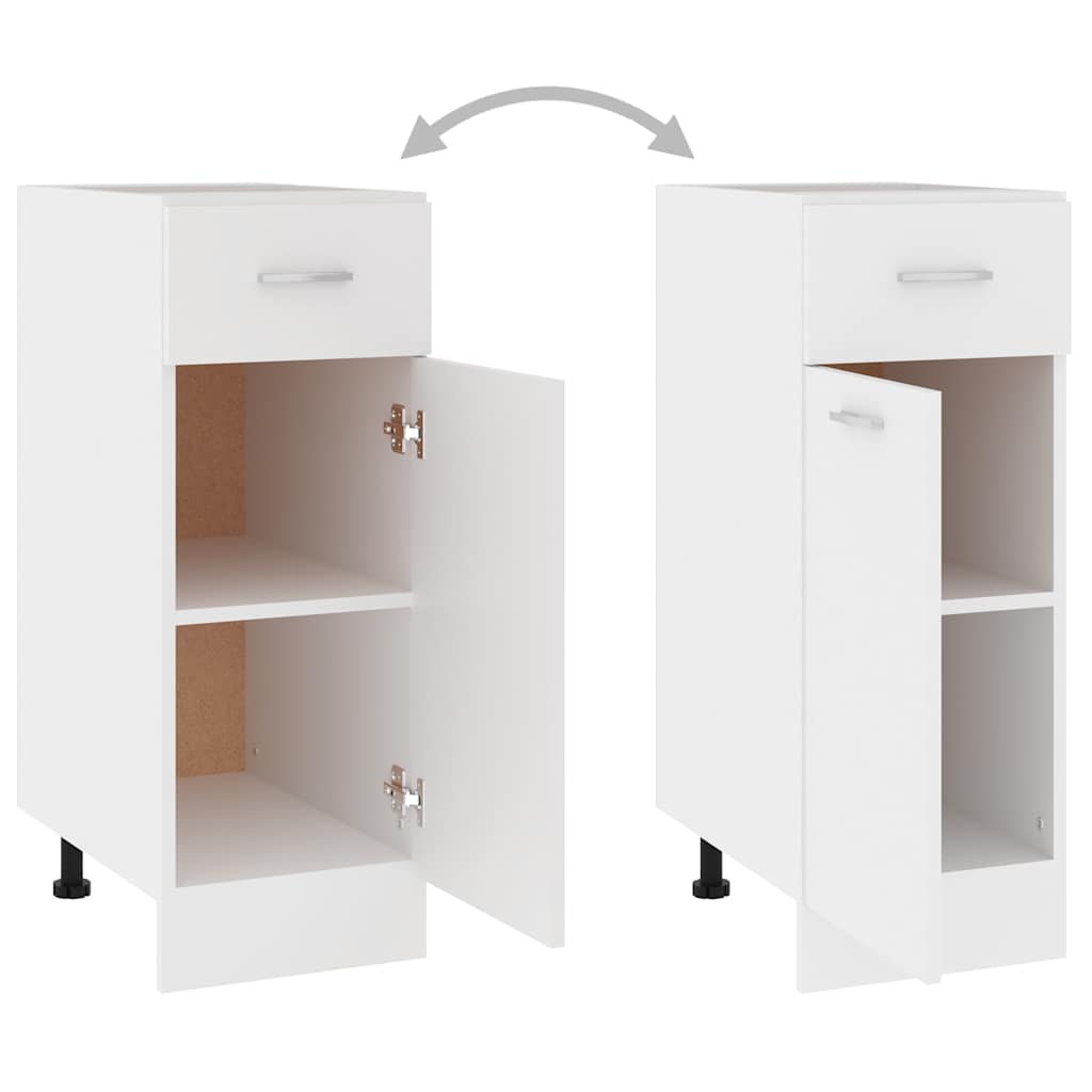 Armadio con Cassetto “Lyon” Bianco 30x46x81,5 cm