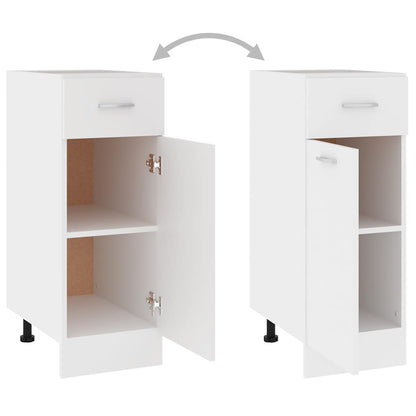 Armadio con Cassetto “Lyon” Bianco 30x46x81,5 cm