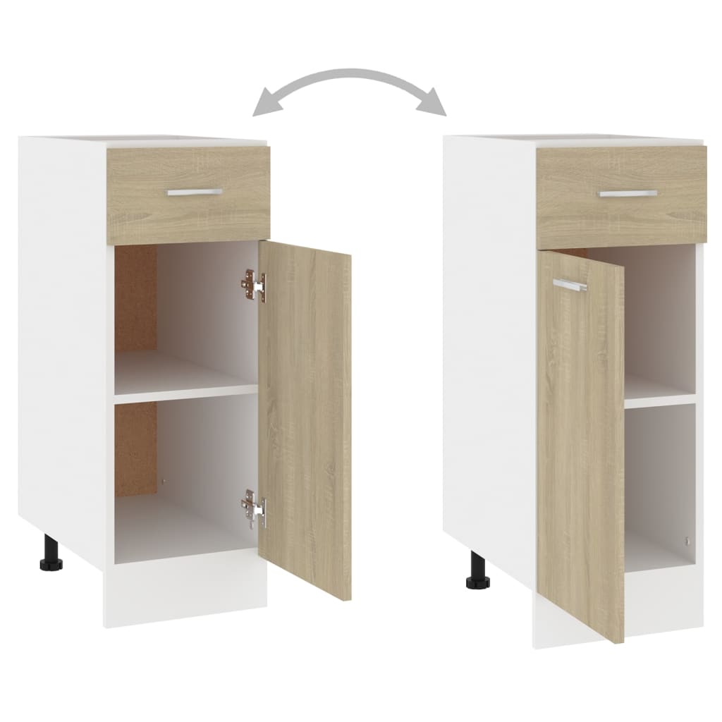Armadio Inferiore Cassetto “Lyon” Rovere Sonoma 30x46x81,5
