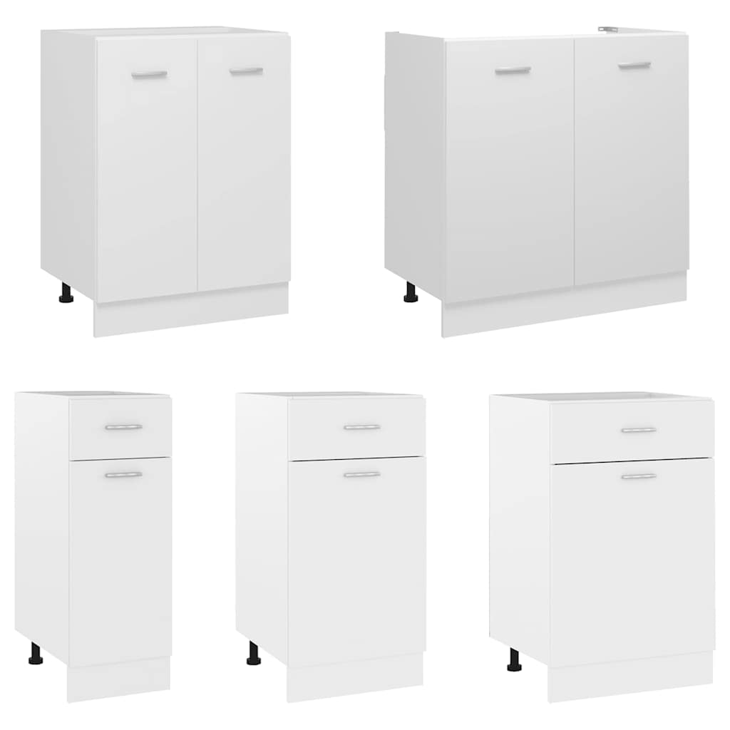 Armadio Inferiore Cassetto “Lyon” Bianco 40x46x81,5