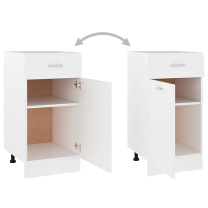 Armadio Inferiore Cassetto “Lyon” Bianco 40x46x81,5