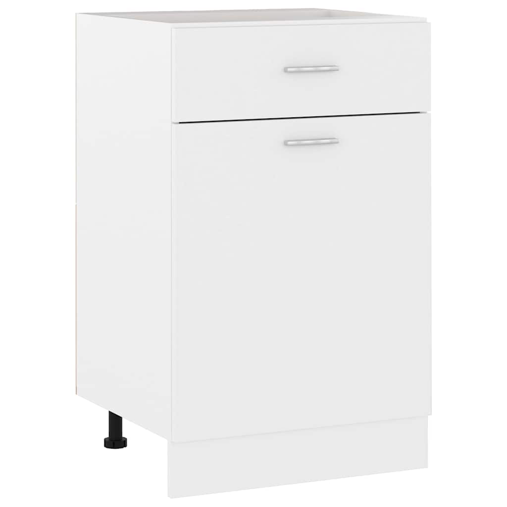 Armadio con Cassetto “Lyon” Bianco 50x46x81,5 cm