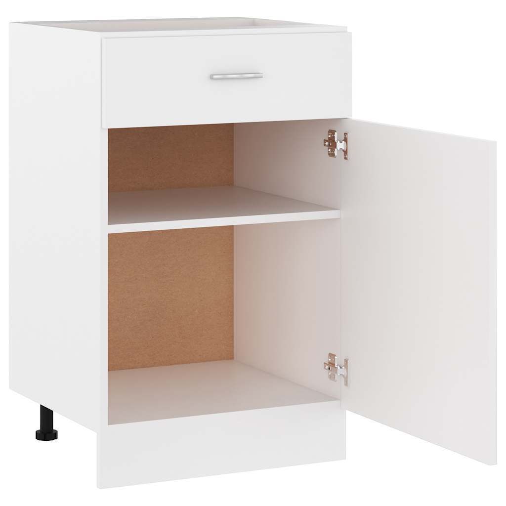 Armadio con Cassetto “Lyon” Bianco 50x46x81,5 cm