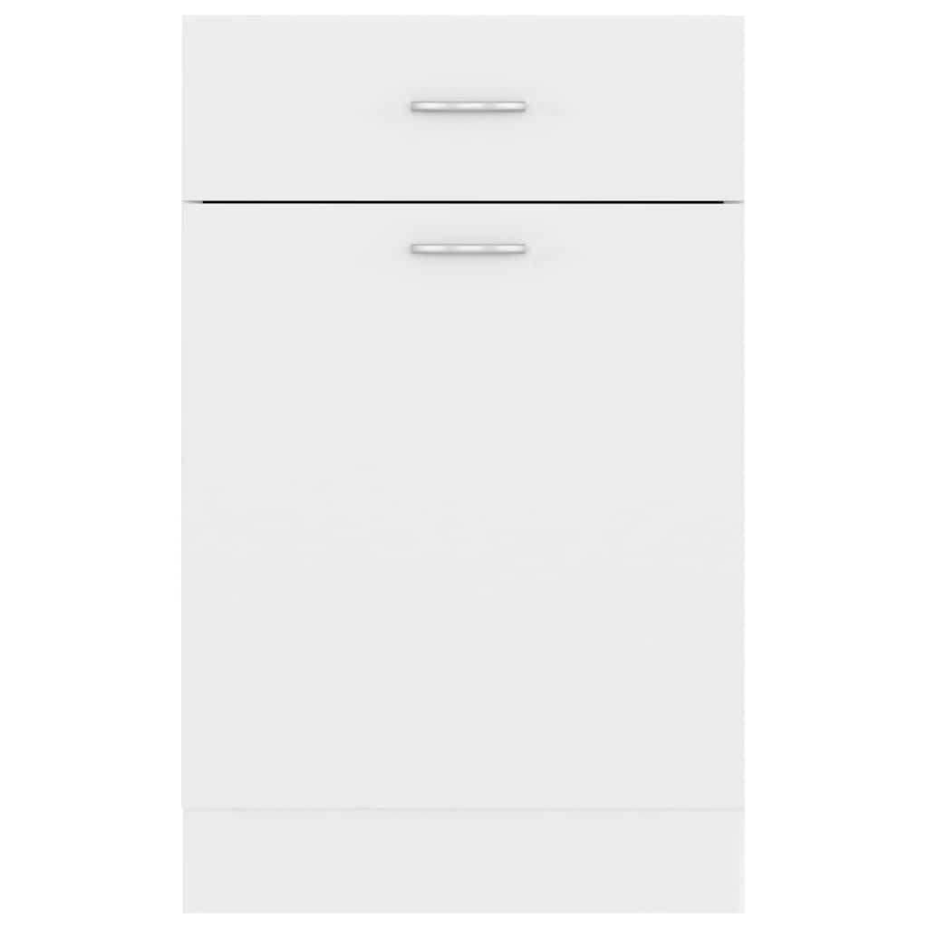 Armadio con Cassetto “Lyon” Bianco 50x46x81,5 cm | homemem39