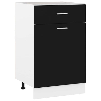 Armadio con Cassetto “Lyon” Nero 50x46x81,5 cm