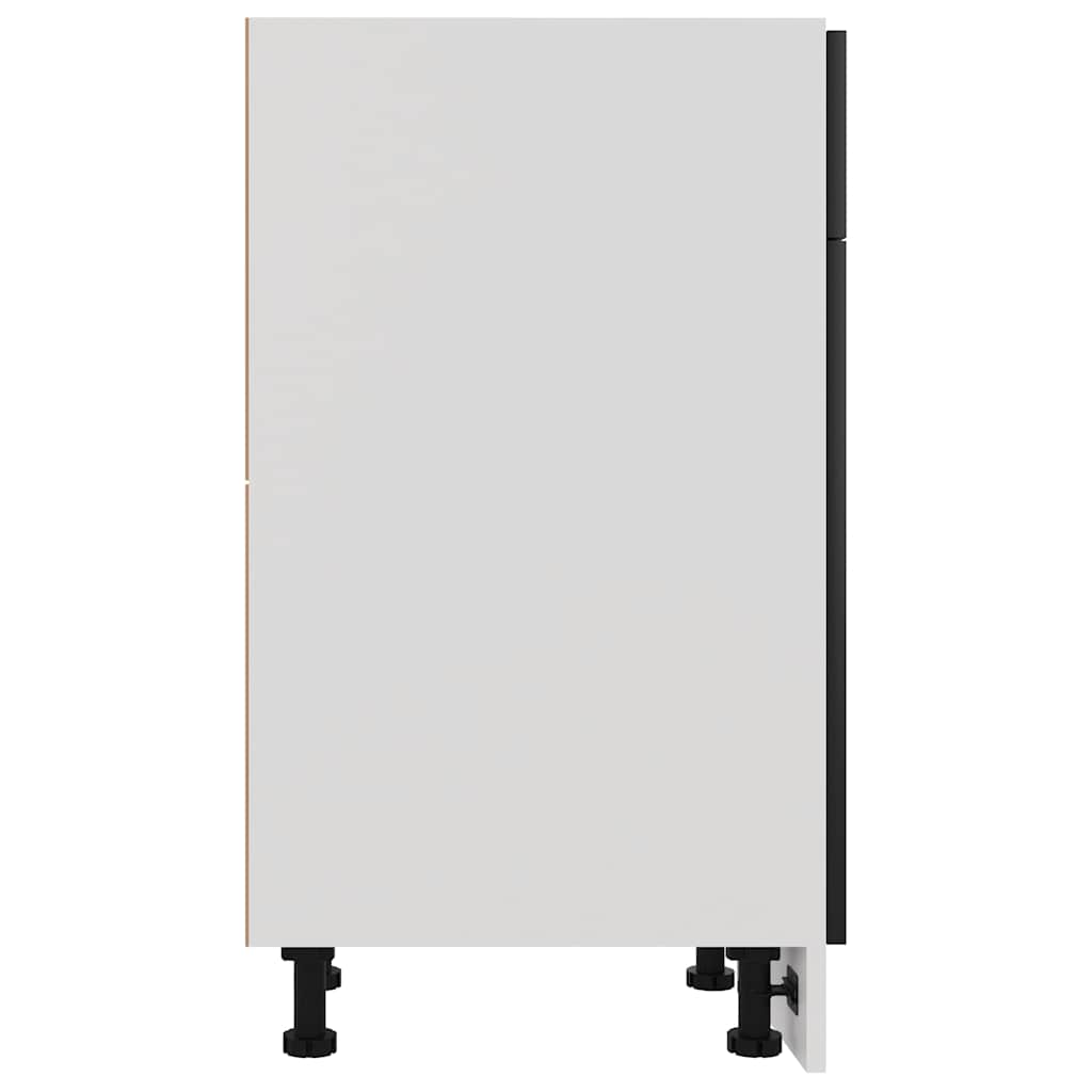 Armadio con Cassetto “Lyon” Nero 50x46x81,5 cm