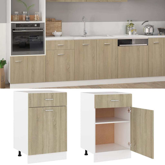 Armadio Inferiore Cassetto “Lyon” Rovere Sonoma 50x46x81,5