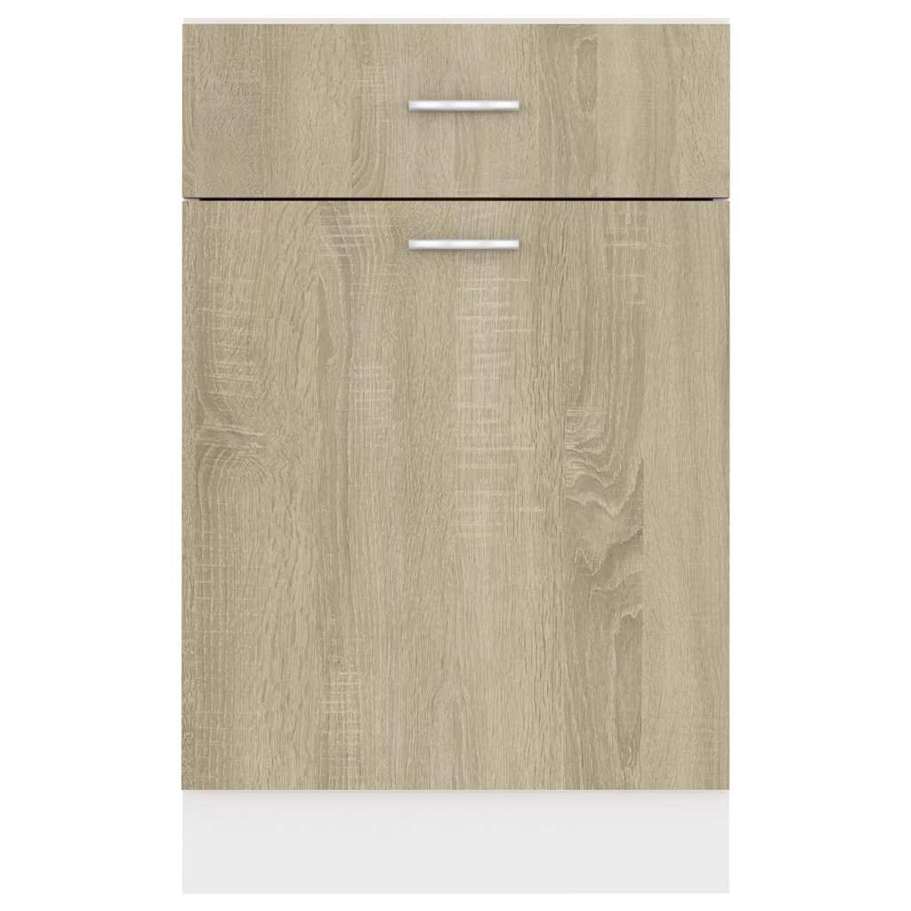 Armadio Inferiore Cassetto “Lyon” Rovere Sonoma 50x46x81,5