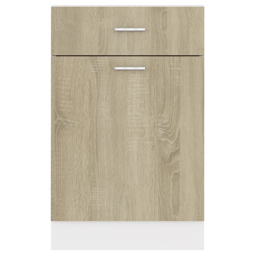 Armadio Inferiore Cassetto “Lyon” Rovere Sonoma 50x46x81,5