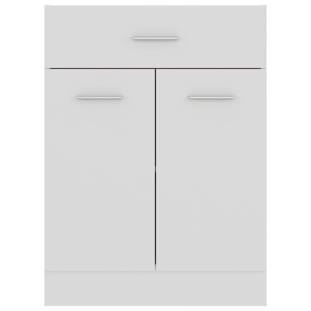 Armadio Inferiore con Cassetto “Lyon” Bianco 60x46x81,5 cm