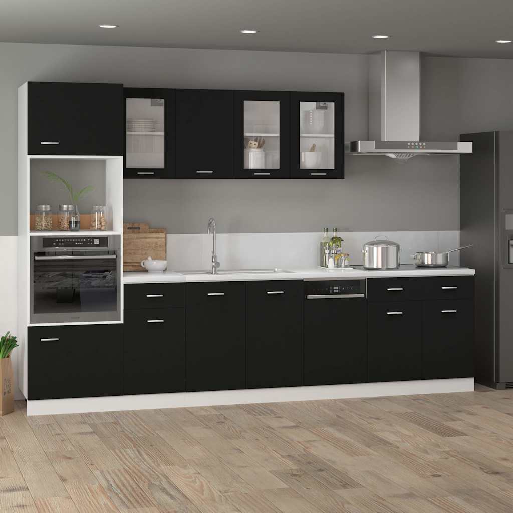 Mobile Inferiore Cassetto “Lyon” Nero 80x46x81,5 cm